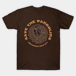 Save The Pangolins Endandgered Since 2013 T-Shirt